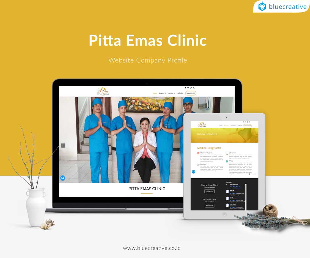 Website Pitta Emas Ubud Clinic
