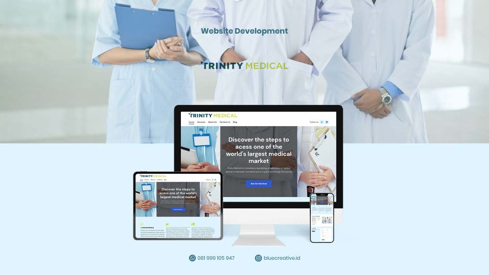 Website Company Profile Trinity Medical