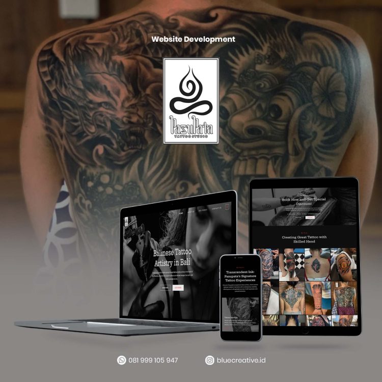 Website Company Profile Pasupata Tatto Studio