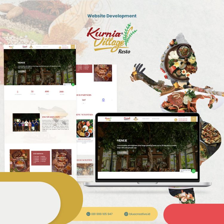 Website Company Profile Kurnia Village Resto