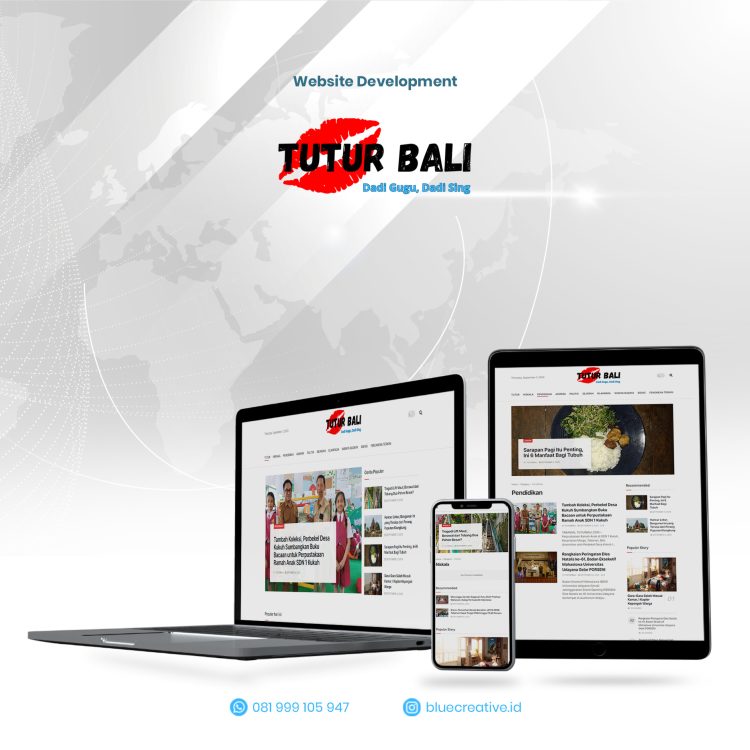 Website Company Profile Tutur Bali