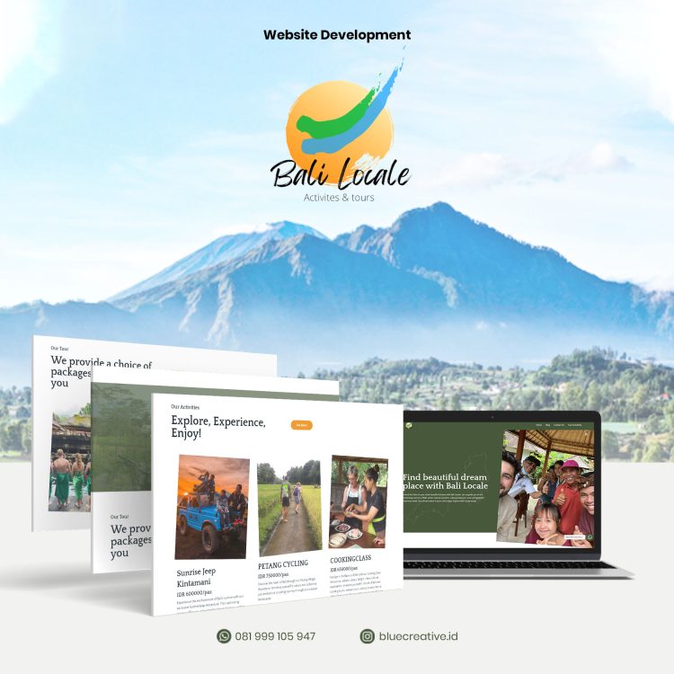 Website Tour Travel Bali Locale Activites & Tours