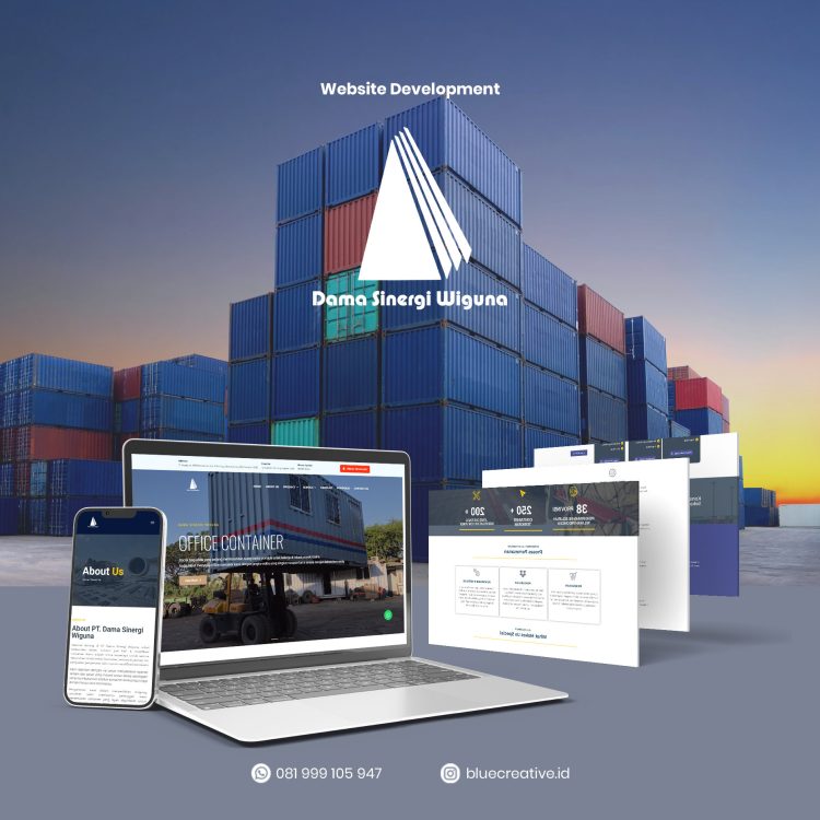 Website Company Profile Dama Sinergi Wiguna