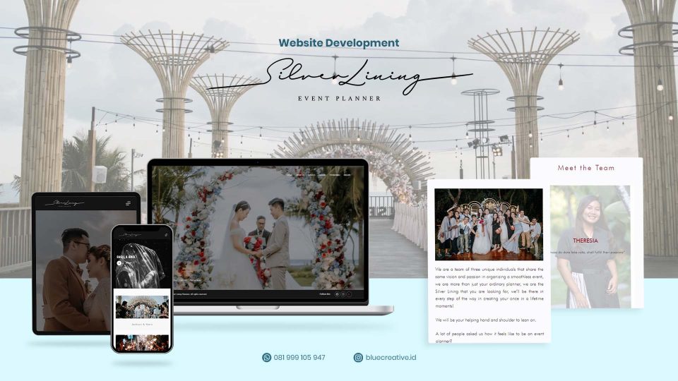 Website Compani Profile Silver Lining Event Planner